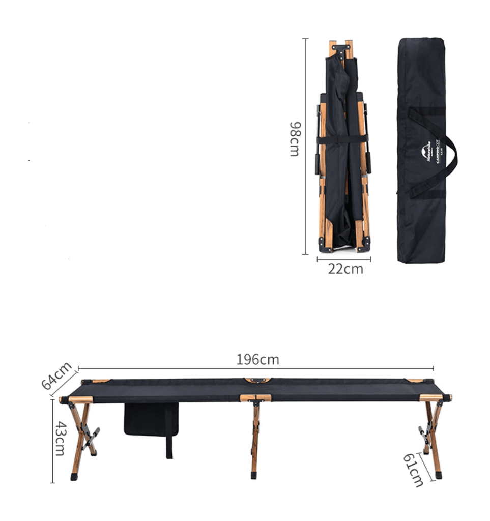 Giường gấp du lịch, dã ngoại, thuận tiện nghỉ ngơi NatureHike NH19X003-C