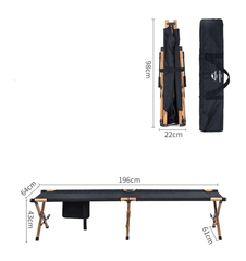 Giường gấp du lịch, dã ngoại, thuận tiện nghỉ ngơi NatureHike NH19X003-C