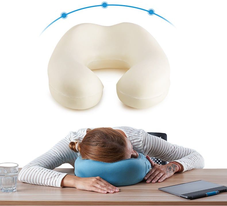 Gối chữ U đi du lịch Massage cổ, chống nhức mỏi NatureHike NH18Z060-T