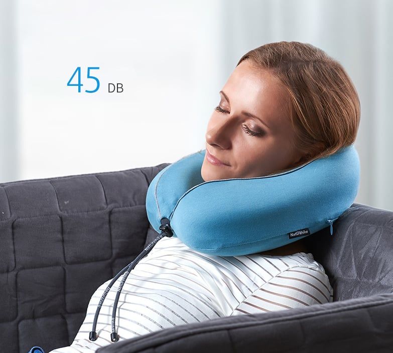Gối chữ U đi du lịch Massage cổ, chống nhức mỏi NatureHike NH18Z060-T