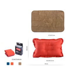 Gối cổ thổi hơi, gấp gọn đi ô tô, máy bay NatureHike NH15A001-L