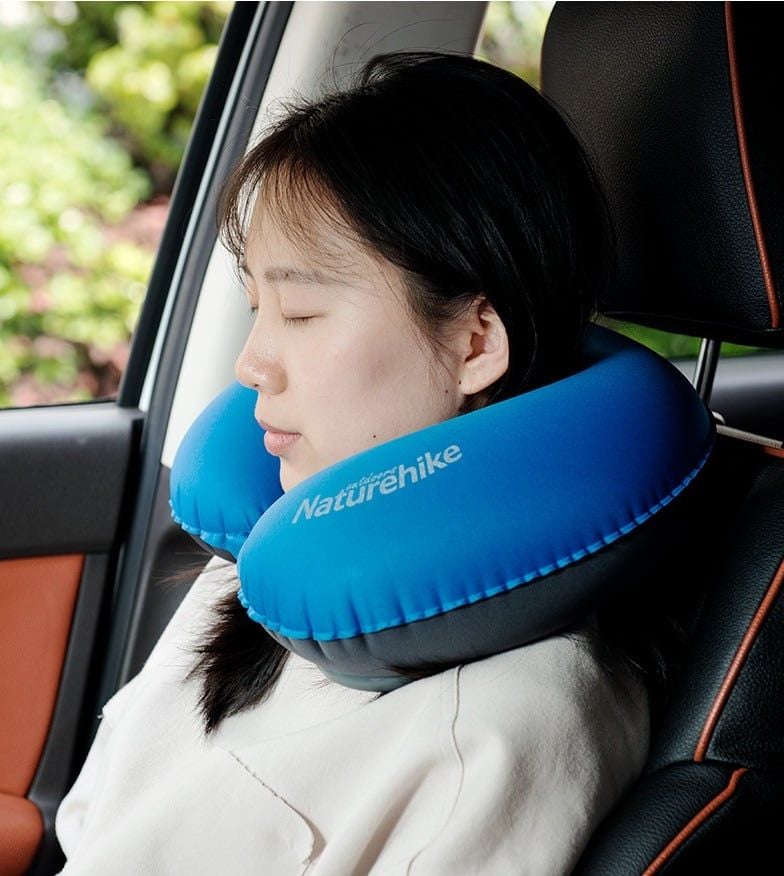 Gối hơi du lịch, gối kê cổ chữ U NatureHike NH18B010-T