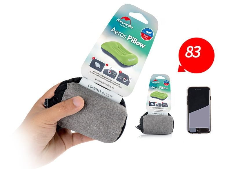 Gối ngủ thổi hơi, kê cổ, tựa lưng tiện lợi NatureHike NH17T013-Z
