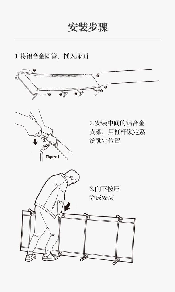 Gường gấp du lịch 4 chân Naturehike NH20JJ021