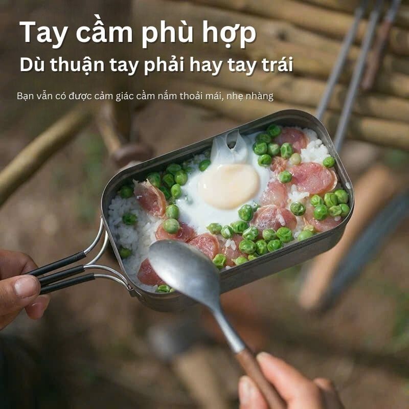 Hộp cơm dã ngoại Titanium Naturehike CNH22CJ010