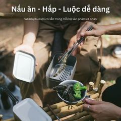 Hộp cơm dã ngoại Titanium Naturehike CNH22CJ010