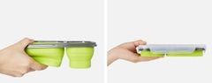 Hộp đựng thức ăn nhiều ngăn gấp gọn, chịu nhiệt NatureHike NH18G001-J