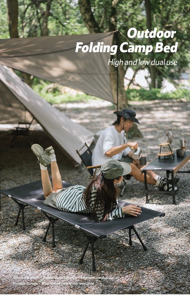 Giường xếp du lịch Naturehike NH22JU028 mặt lưới
