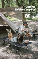 Giường xếp du lịch Naturehike NH22JU028 mặt lưới