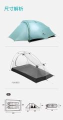 Lều đi phượt chống nước Naturehike NH20ZP091