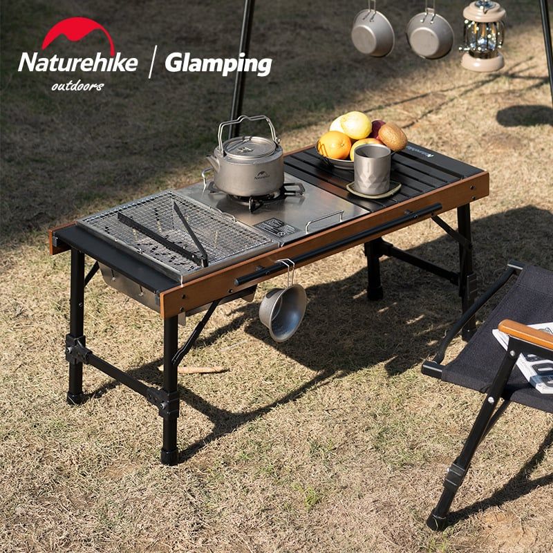 Bàn hợp kim nhôm đa năng Naturehike Glamping NH21JU011