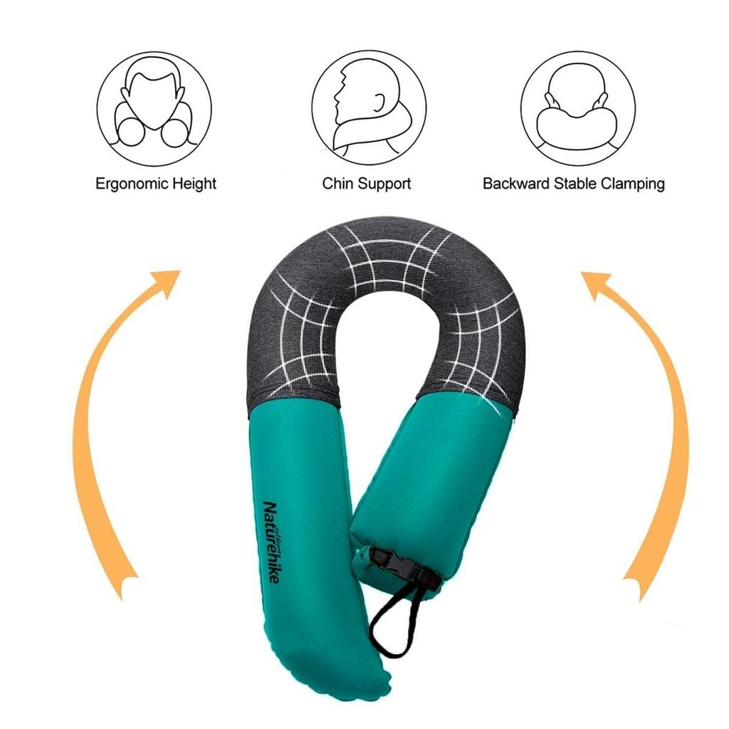 Gối hơi tự phồng du dịch Naturehike NH20ZT004