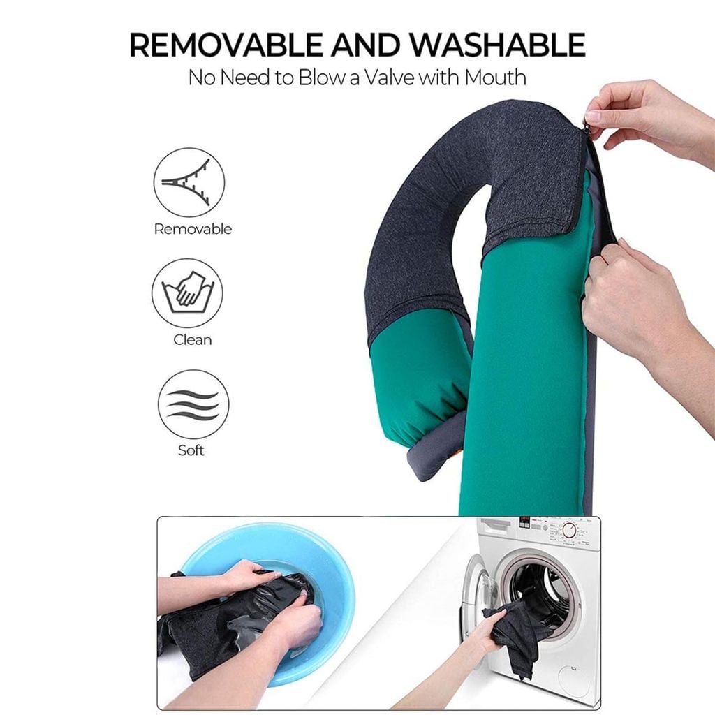 Gối hơi tự phồng du dịch Naturehike NH20ZT004