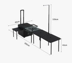 Bộ bàn bếp cắm trại đa năng Naturehike Glamping CNH22CJ013
