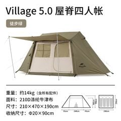 Lều Glamping Naturehike NH21ZP009 Village 5.0 giá tốt