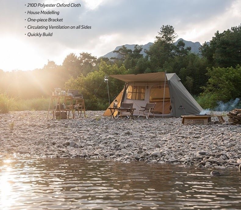 Lều Glamping Naturehike NH21ZP009 Village 5.0 giá tốt