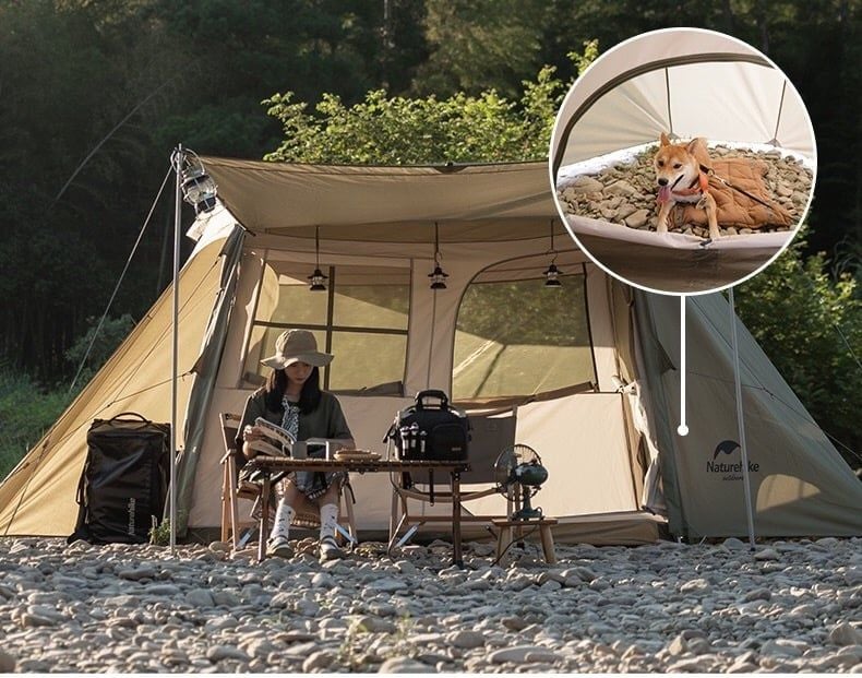 Lều Glamping Naturehike NH21ZP009 Village 5.0 giá tốt