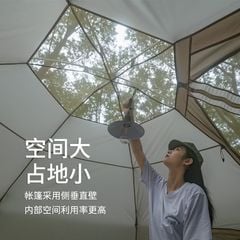 Lều nấm Glamping Naturehike NH21ZP001 cho khoảng 4 người