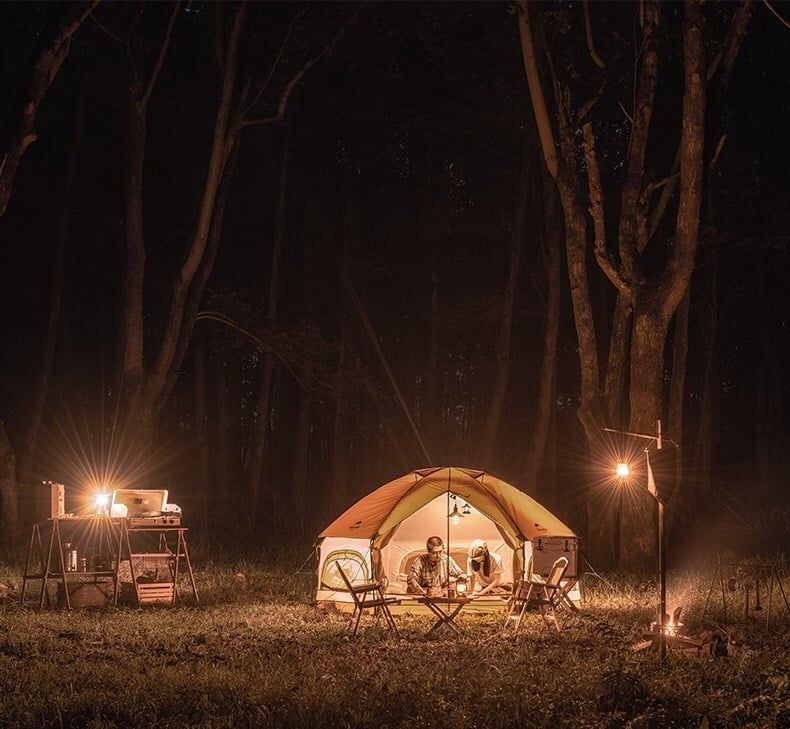 Lều nấm Glamping Naturehike NH21ZP001 cho khoảng 4 người