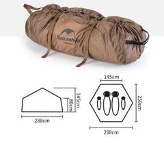 Lều nấm Glamping Naturehike NH21ZP001 cho khoảng 4 người