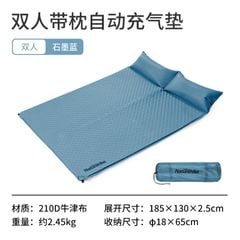 Đệm tự bơm hơi đơn - đôi Naturehike NH15Q002-D và NH18Q010-D