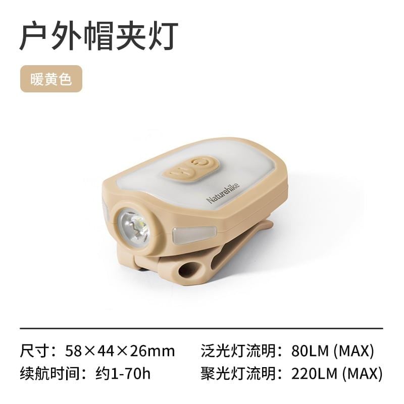 Đèn pin kẹp mũ siêu sáng Naturehike NH21ZM013