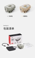 Đèn pin kẹp mũ siêu sáng Naturehike NH21ZM013