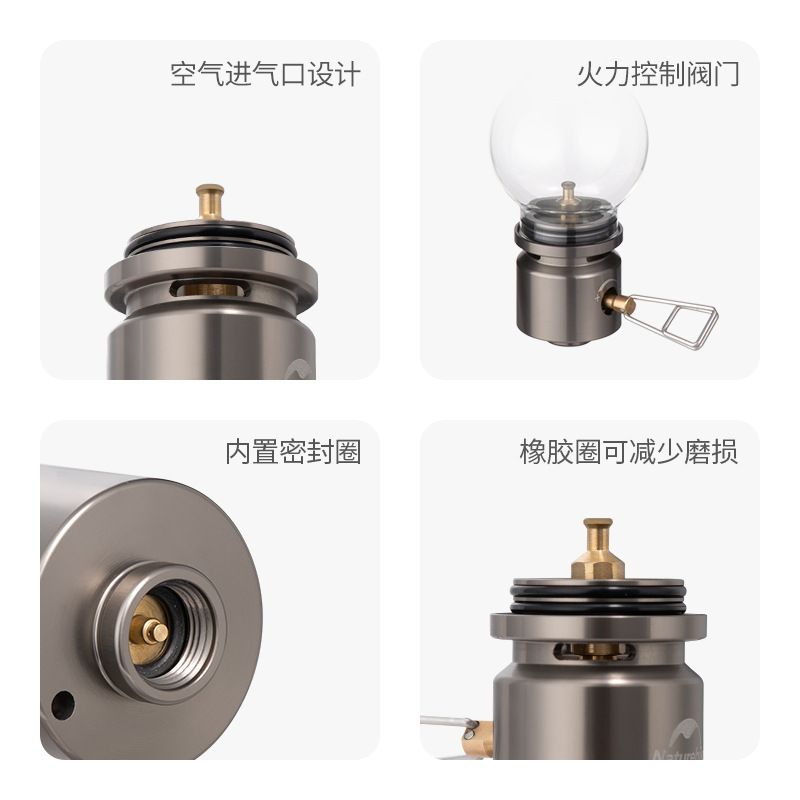 Đèn cày cắm tại Naturehike NH21ZM006 sử dụng khí ga