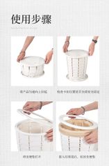 Bồn nhựa WC di động Naturehike NH22SJ00B