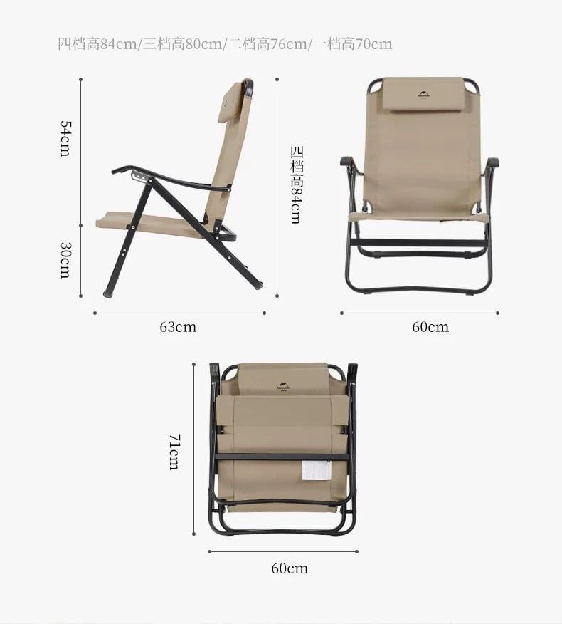 Ghế bành thư gian Naturehike Glamping NH21JU010