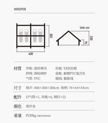 Lều Glamping bơm hơi Naturehike NH20ZP010