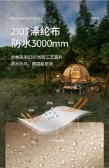 Lều Mông Cổ bát giác Naturehike NH22ZP012 - cho 04 người