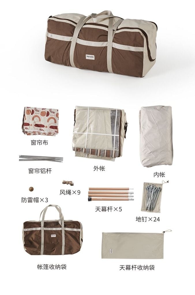 Lều cổ Naturehike Glamping NH22CH001 Hammurabi