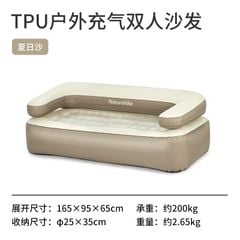 Sofa hơi cắm trại Naturehike Glamping NH22FCD06