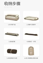 Sofa hơi cắm trại Naturehike Glamping NH22FCD06