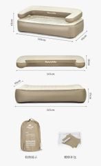 Sofa hơi cắm trại Naturehike Glamping NH22FCD06