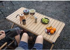 Bàn nhôm cắm trại Naturehike NH22JU007 dài 120 x 60 cm