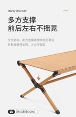 Bàn nhôm cắm trại Naturehike NH22JU007 dài 120 x 60 cm
