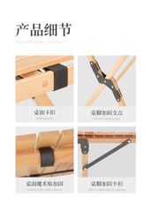 Bàn gỗ sồi Naturehike NH19JJ009 - Bàn cao 70 cm
