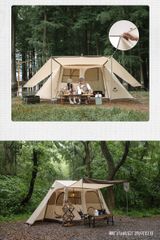 Lều Naturehike Glamping NH21ZP009-2 - Village 5.0 nâng cấp 2022