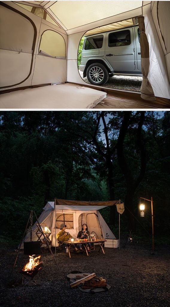 Lều Naturehike Glamping NH21ZP009-2 - Village 5.0 nâng cấp 2022