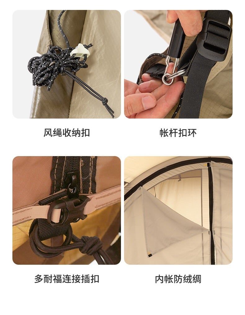 Hầm lều cho 04 người Naturehike NH22YW004 - Siêu Vip