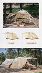 Lều gia đình Glamping Naturehike NH21ZP010-2 - Lều Glamping Ango 2022