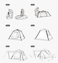 Lều gia đình Glamping Naturehike NH21ZP010-2 - Lều Glamping Ango 2022