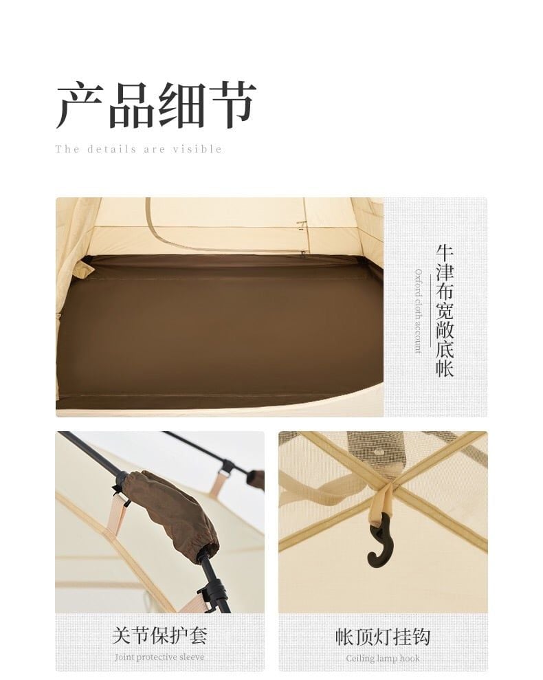 Lều gia đình Glamping Naturehike NH21ZP010-2 - Lều Glamping Ango 2022