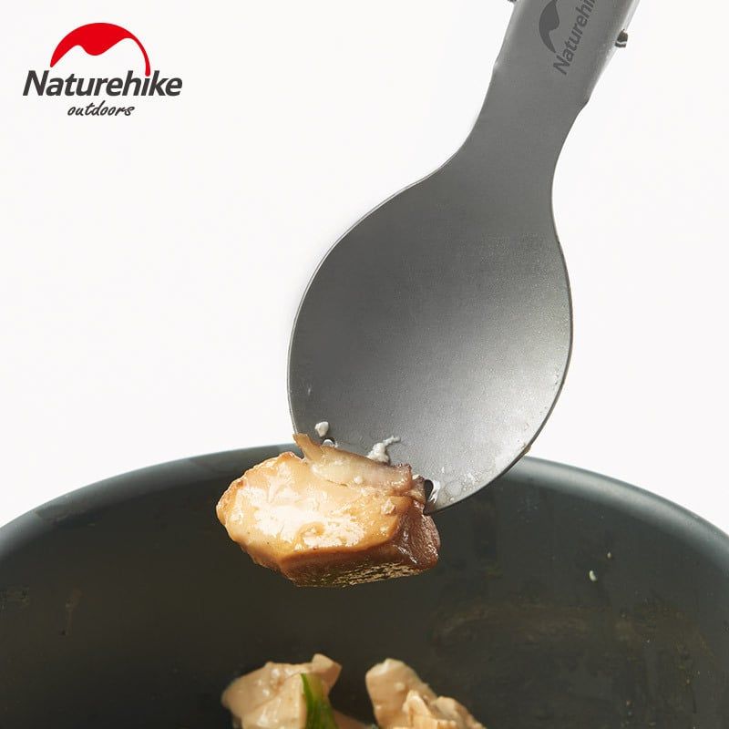 Trọn bộ dao thìa dĩa Naturehike NH19C001-J Titanium