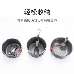 Trọn bộ dao thìa dĩa Naturehike NH19C001-J Titanium