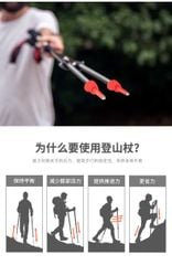Gậy leo núi siêu nhẹ Naturehike NH17D006-D