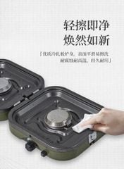 Bếp ga đôi gấp gọn Naturehike Glamping NH22RJ003