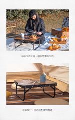 Bàn gấp vân gỗ Naturehike NH20JJ028 - Xách tay như vali
